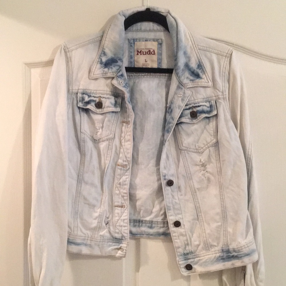 Acid wash Jean jacket